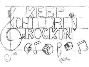 Keep Children Rockin original logo
